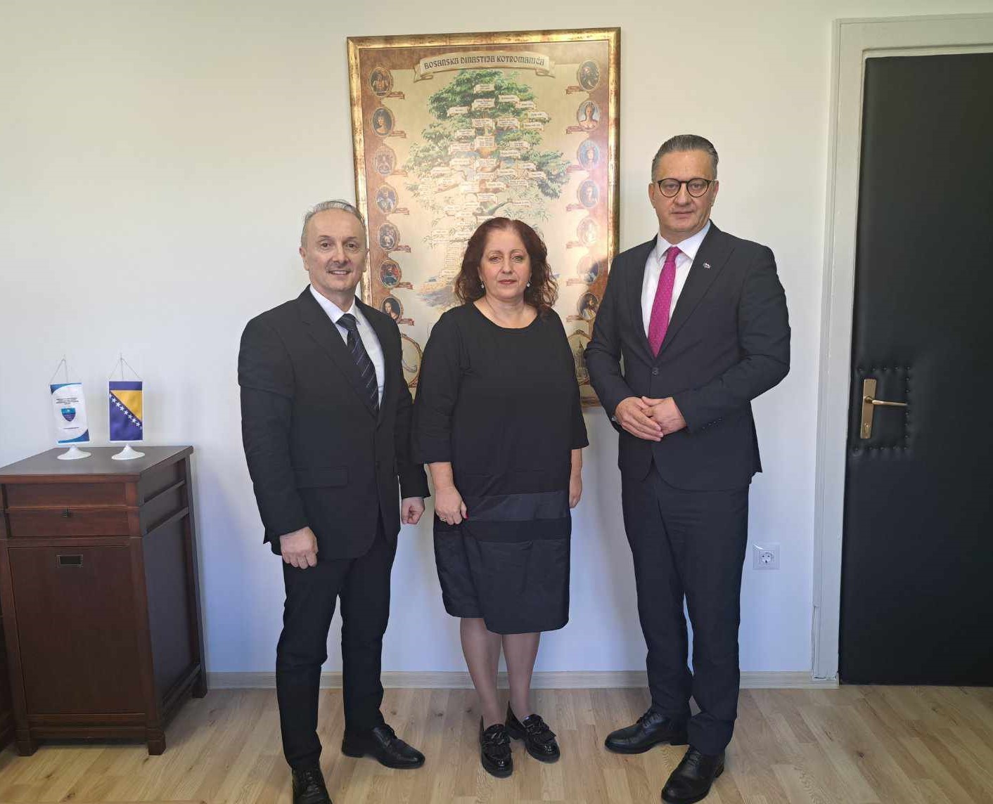Ministar Velagić ugostio rektoricu Univerziteta „Džemal Bijedić“ u Mostaru i rektora Sveučilišta u Mostaru