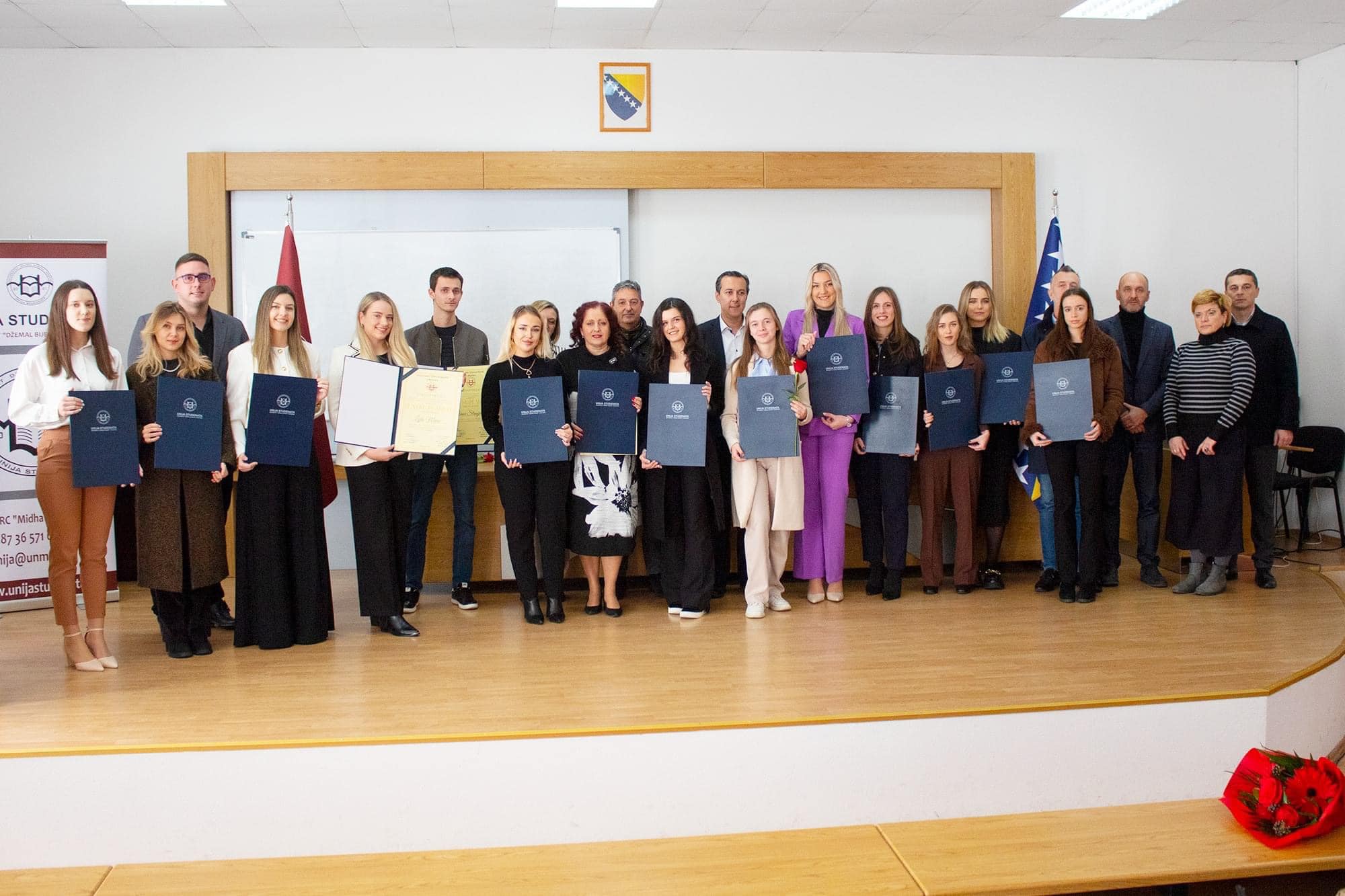 Uručene Zlatne plakete za najbolje studente Univerziteta „Džemal Bijedić“ u Mostaru