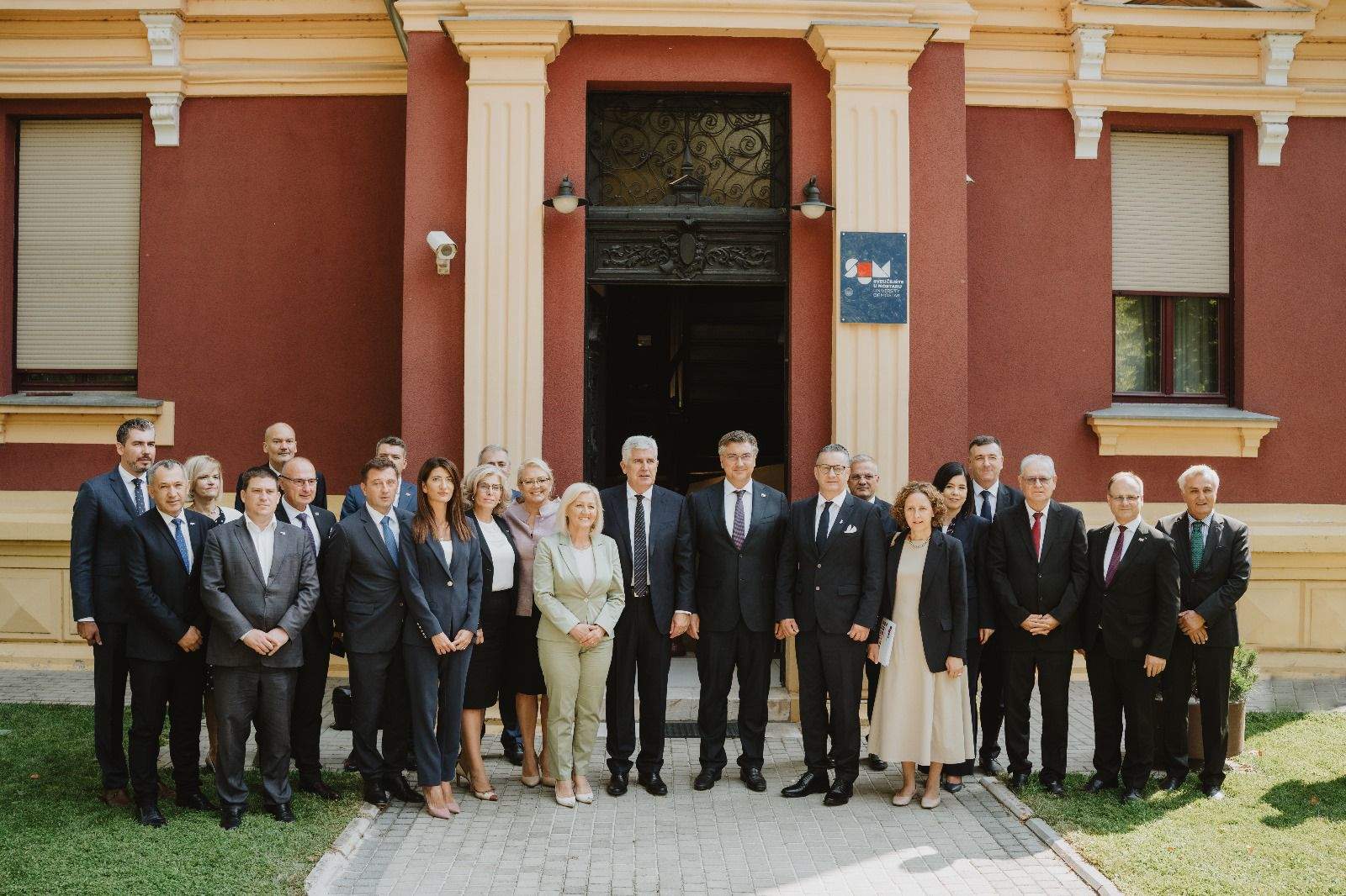 Predsjednik Vlade RH Andrej Plenković u službenome posjetu Sveučilištu u Mostaru